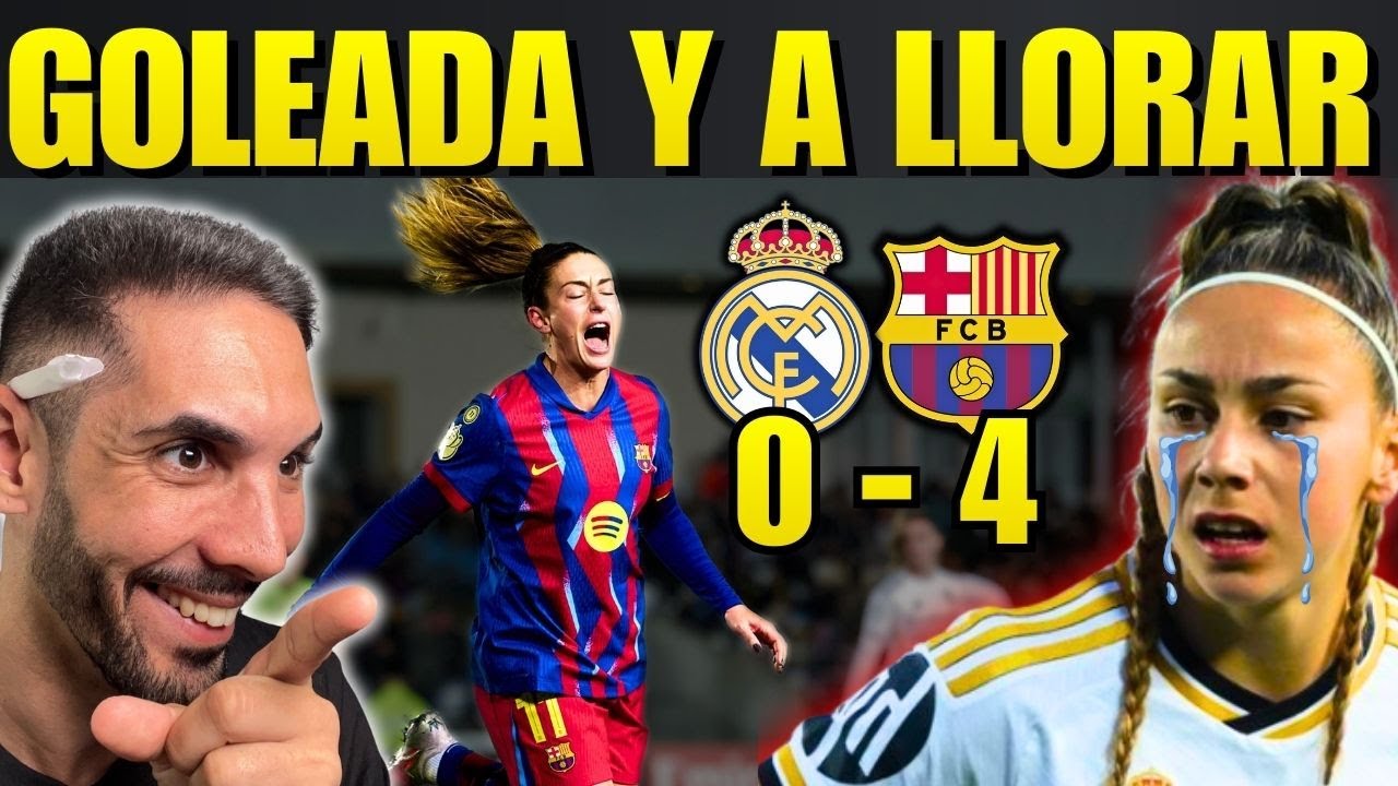 EL BARÇA FEMENINO HUMILLA al REAL MADRID y HUNDE a ATHENEA del CASTILLO ¡OTRA DIMENSIÓN!