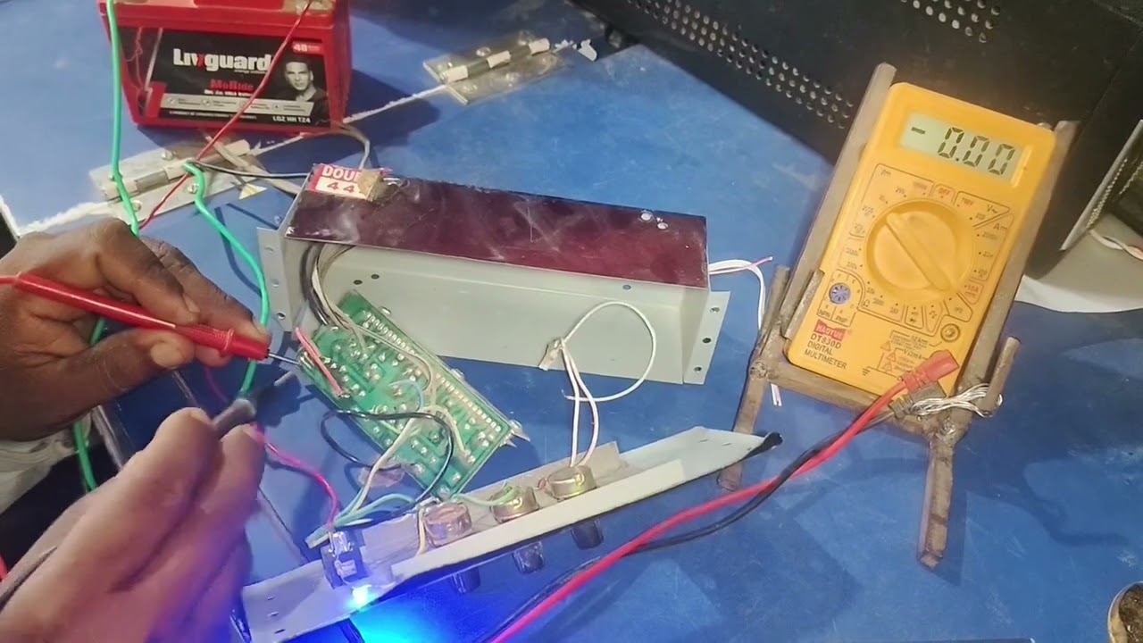 44 40 amplifier Reapiring and  waiting concettion. Electronic 🪫 8 12 v dc 💡⚡⚡