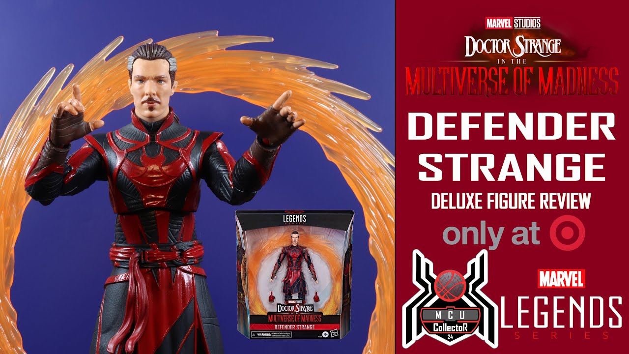 Marvel Legends DEFENDER DOCTOR STRANGE in the Multiverse of Madness Deluxe Portal Target Exclusive F