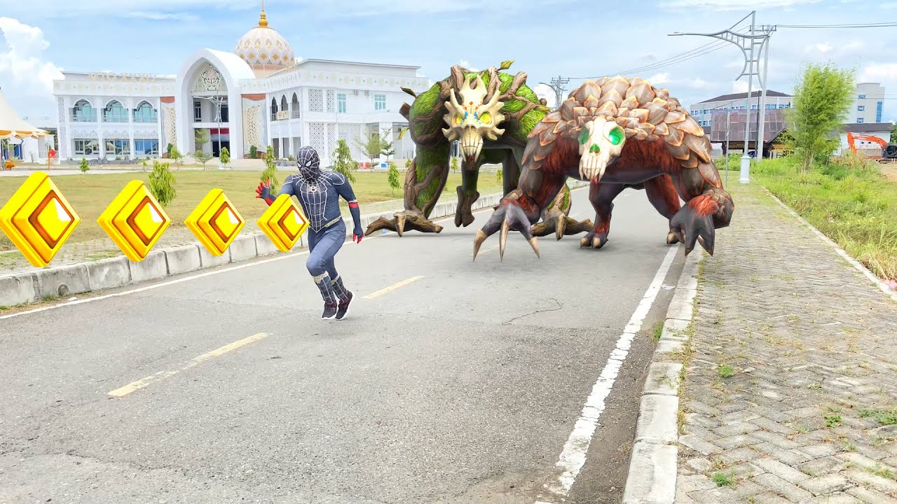 Temple Run Blazing Sands - Lost Jungle in Real Life - duo TEMPLE RUN #4