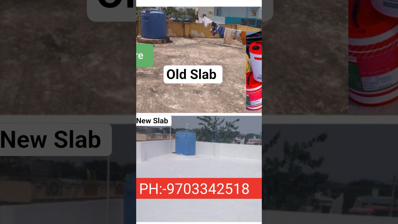 Old Building Roof Waterproofing in Vizag | Best Slab Coating | Terrace Leakage?