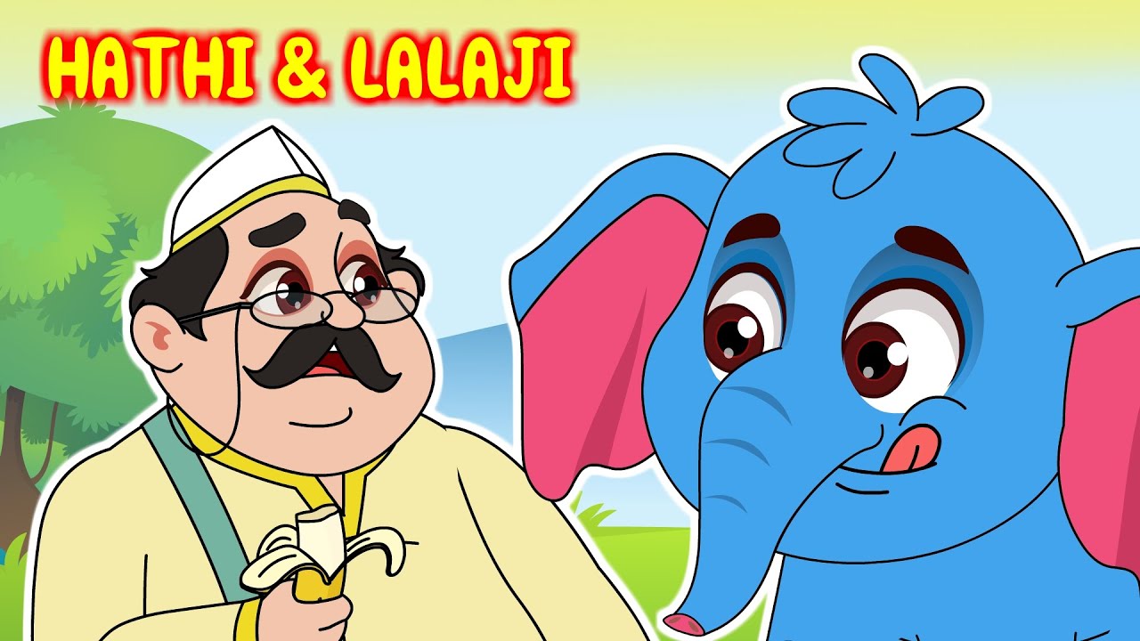 Lalaji Aur Hathi | Lalaji Ne Kela Khaya | Baby Songs