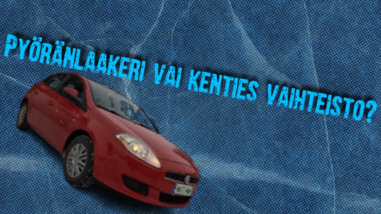 Tuleeko ääni pyöränlaakereista vai vaihteistosta?