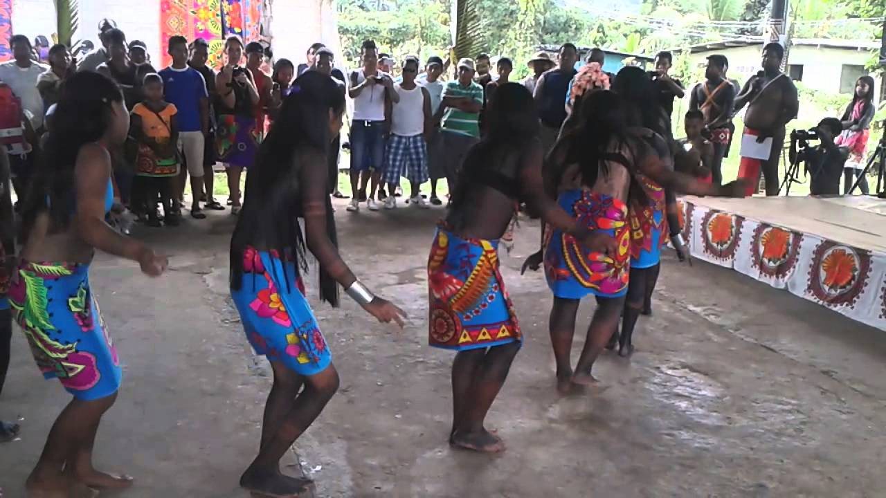 Danza embera en piriati panama