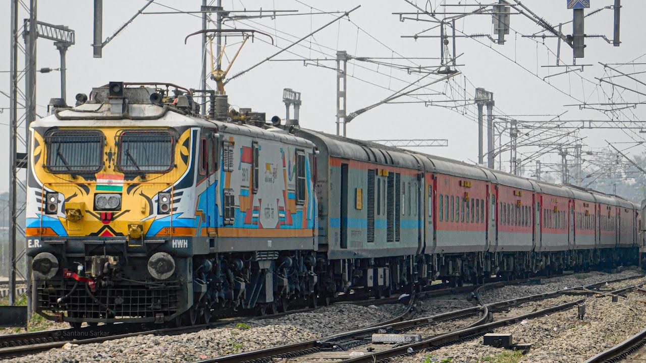 MUKHI - Return of the Cheetahs | HWW P-7 #39178 | 20504 Dibrugarh Rajdhani Express | New Jalpaiguri 