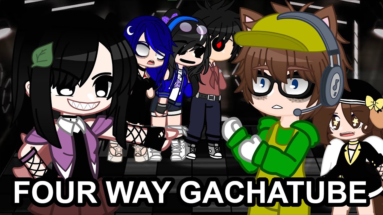 Four Way GachaTube | FNF Four Way Fracture but GachaTubers sing it | FNF Cover