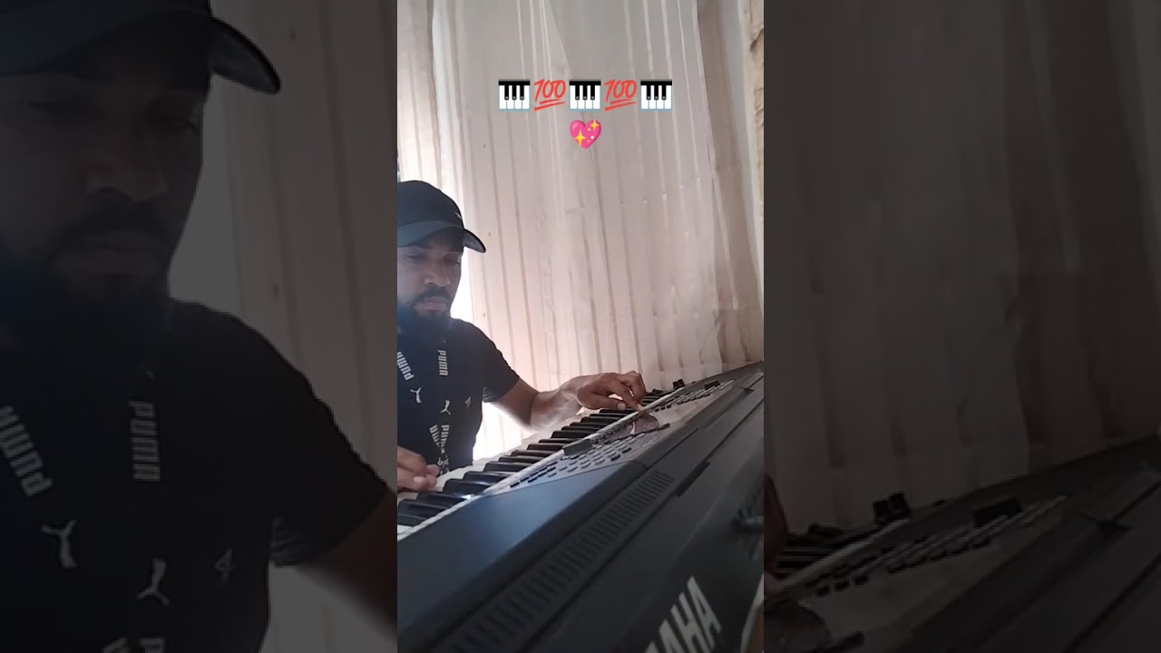 Praticando a nova música sentimental 🎹💯👏👏👏