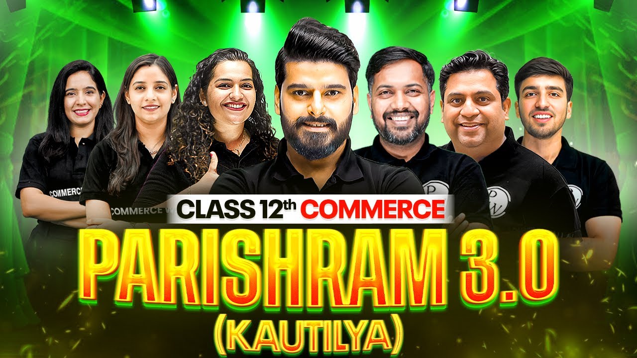 Parishram 3.0 Launch🔥 | Class 12th Commerce 📚💯