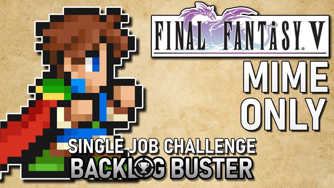 Can You Beat Final Fantasy 5 Using Only Mimes (And Freelancers)?