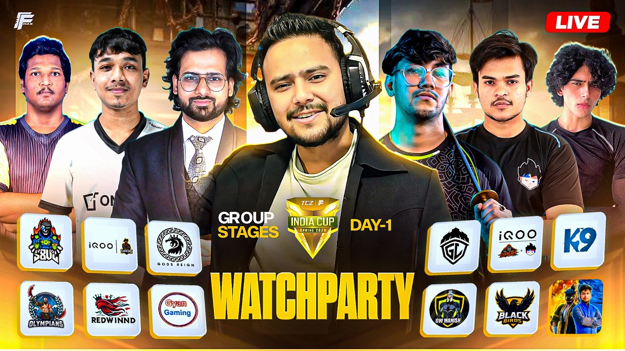 TEZ FFMIC WEEK 2 GROUP A🥵 || DAR KA MAHOOL HAE😬 || WATCHPARTY || FFMIC || #ffmic #freefirelive