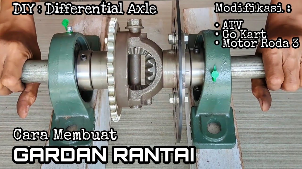 MEMBUAT GARDAN RANTAI‼️ATV, Go Kart, Motor Roda 3 🛠️