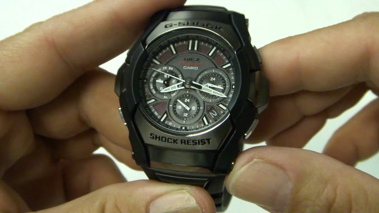 Подробный обзор и пошаговое описание часов Casio G-Shock Giez GS1300B-1.