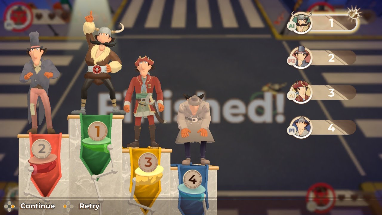 Inspector Gadget: MAD Time Party Gameplay 🕵️ Nintendo Switch - Multiplayer mini-games