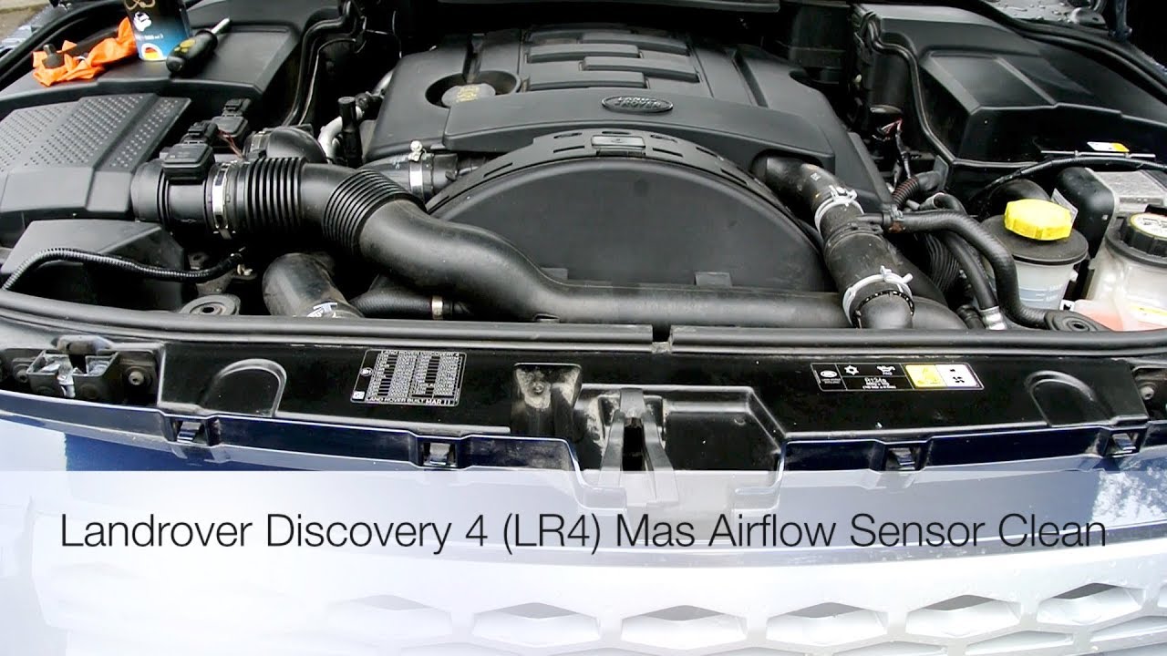 Очистка датчика массового расхода воздуха Land Rover Discovery 4 (LR4)