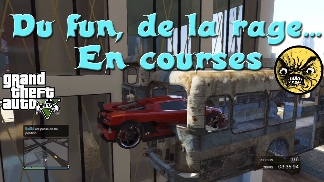 GTA V ONLINE | Du fun, de la rage... En courses !