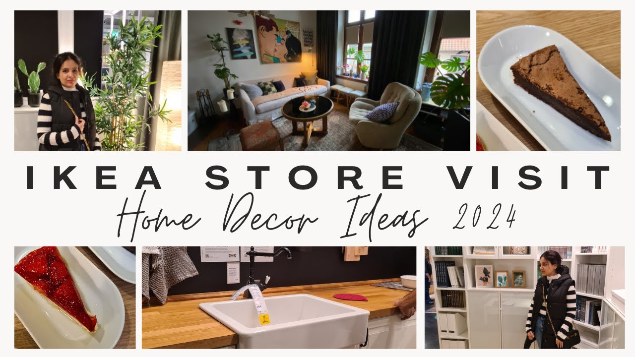 Shop With Me At IKEA Germany | Latest Trends 2024 | Ideas & Decor | IKEA Cafe