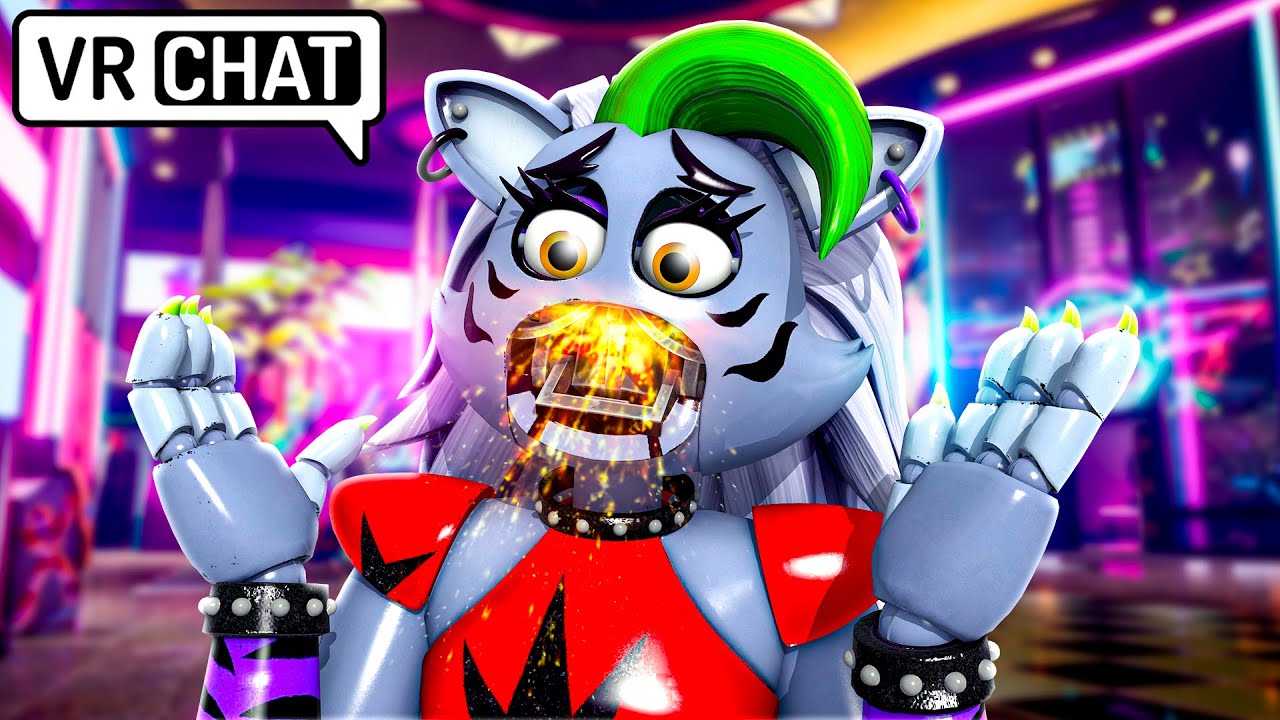Who STOLE Roxanne Wolf's VOICE BOX?! in VRCHAT