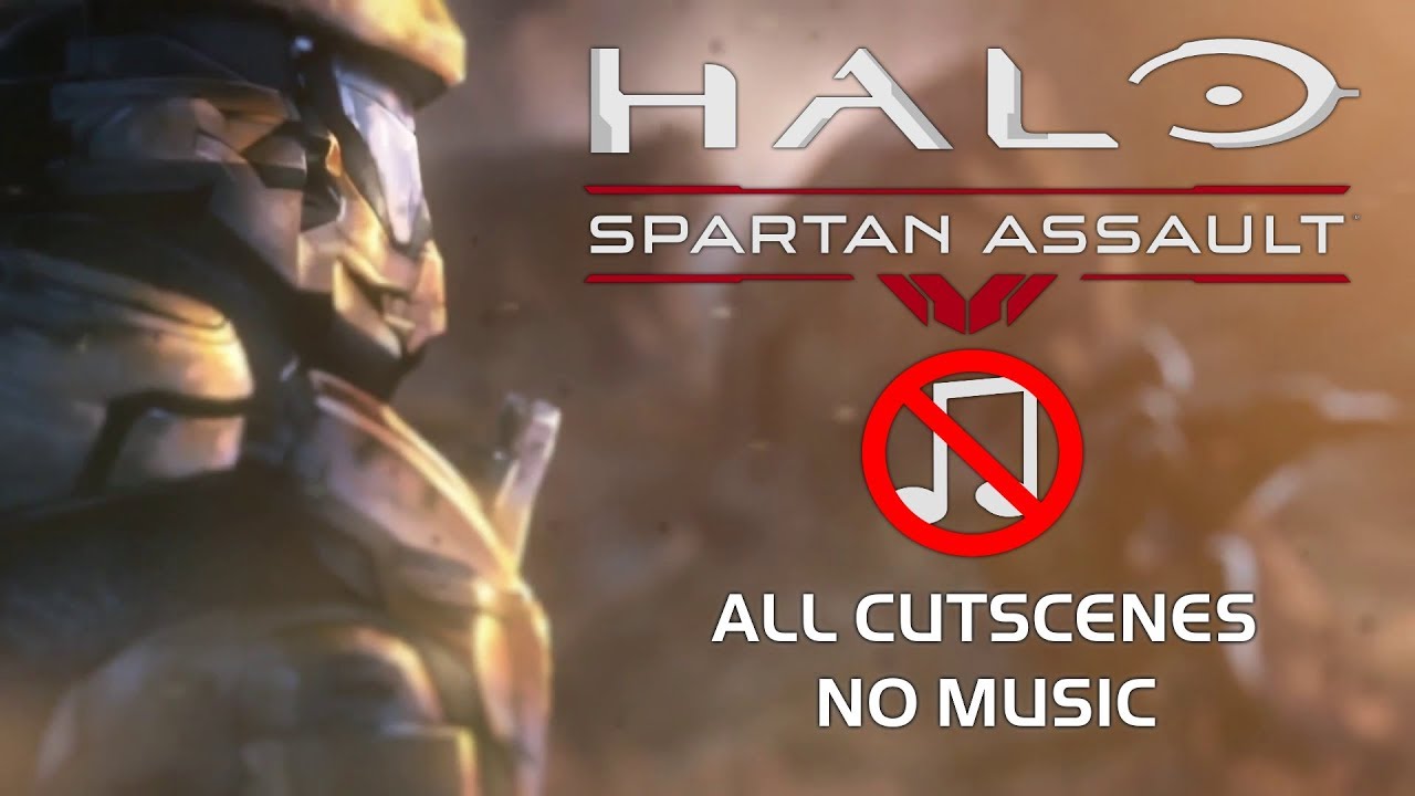Halo Spartan Assault - All Cutscenes With NO Music