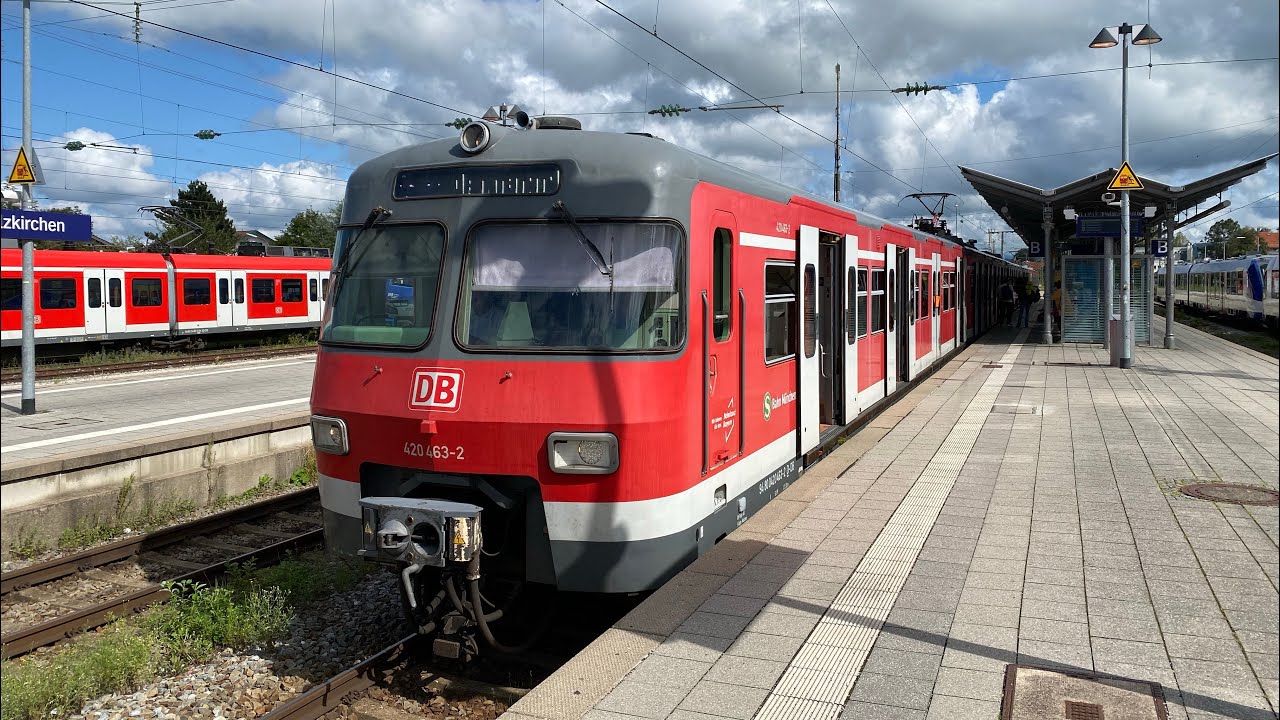 Mit der Br420 der S-Bahn München als S3 von Holzkirchen nach Mammendorf mit VOLLGAS 120 km/h & SOUND