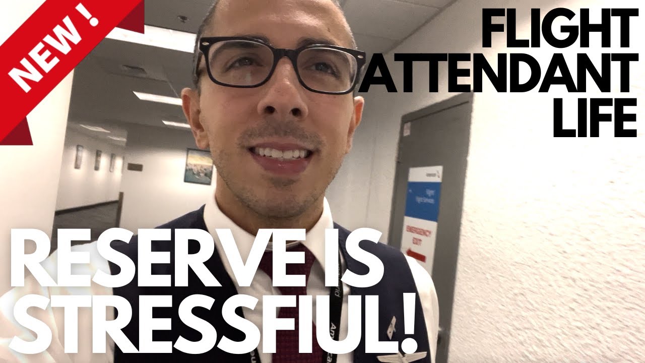 STRESSFUL DAYS ON FLIGHT ATTENDANT RESERVE | FLIGHT ATTENDANT LIFE 2022