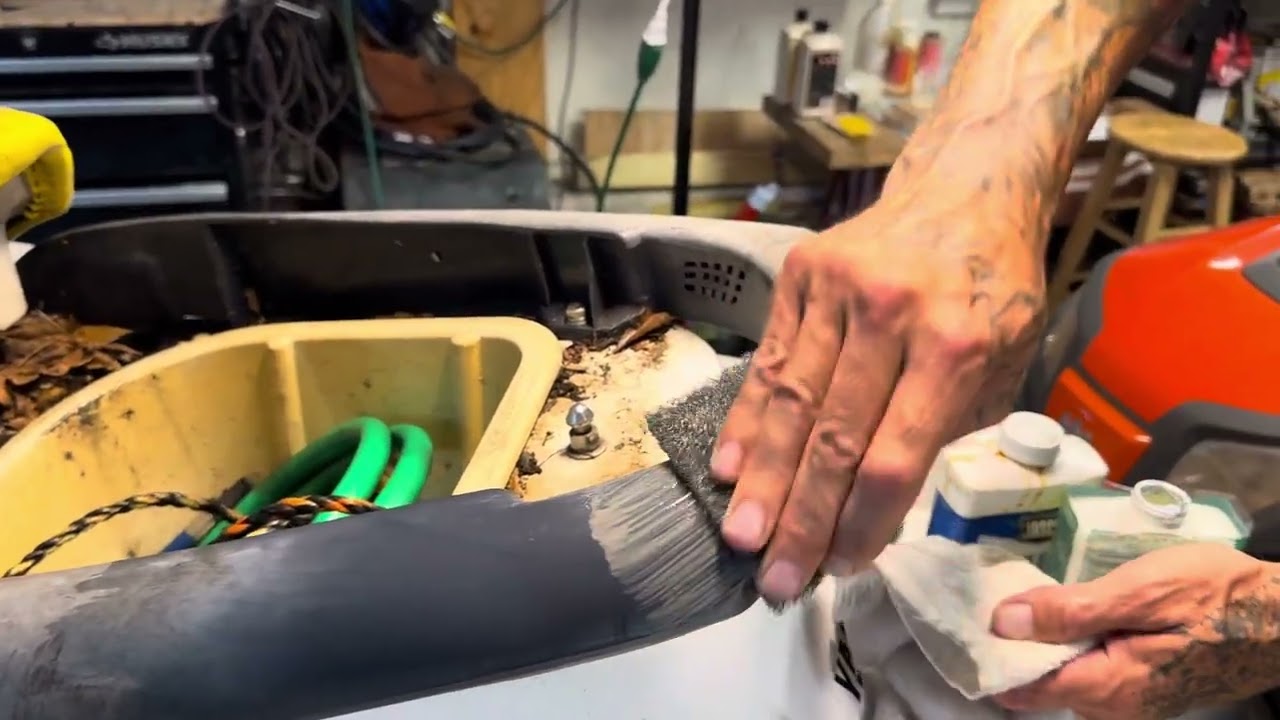 Jet ski plastic restoration, the pro way!