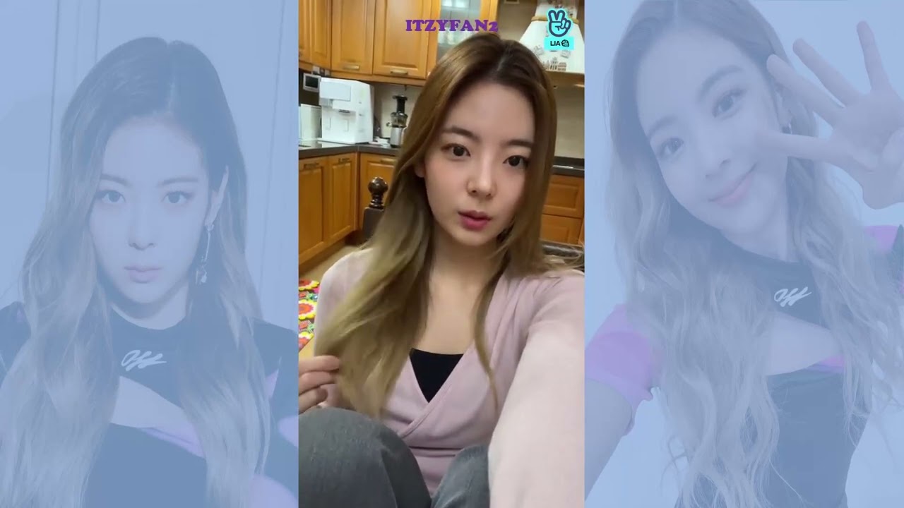 20220303 - ITZY LIA 랴💗  Vlive at home Mini Mukbang #ITZY #LIA #Vlive #English #Subtitles