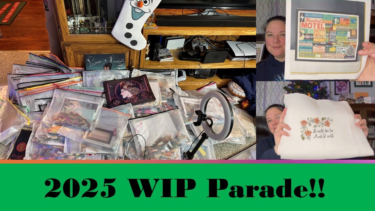 FlossTube Extra - 2025 End of Year WIP Parade!!