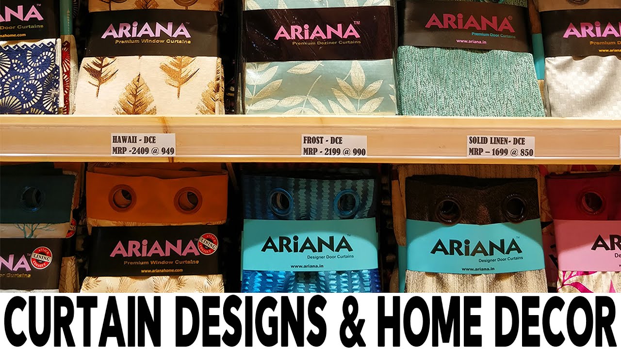 Latest Curtains Designs | Amazing Home Decor Products Video | Kolkata