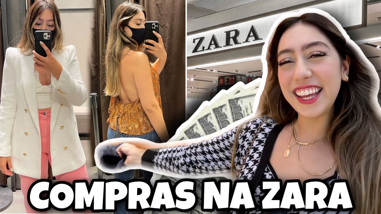 PROVANDO LOOKS + COMPRAS na ZARA 🔥🔥 por Cacá Anjos