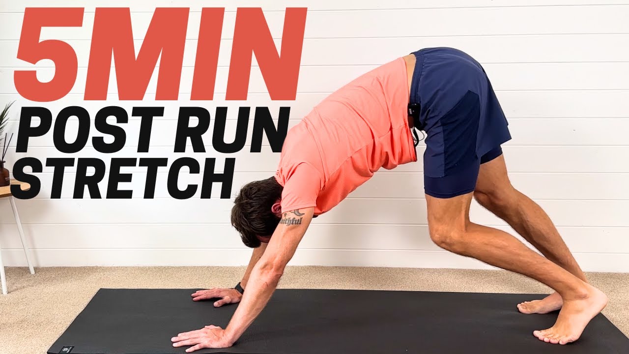 5 Min Quick Post Run Stretch for Busy Runners