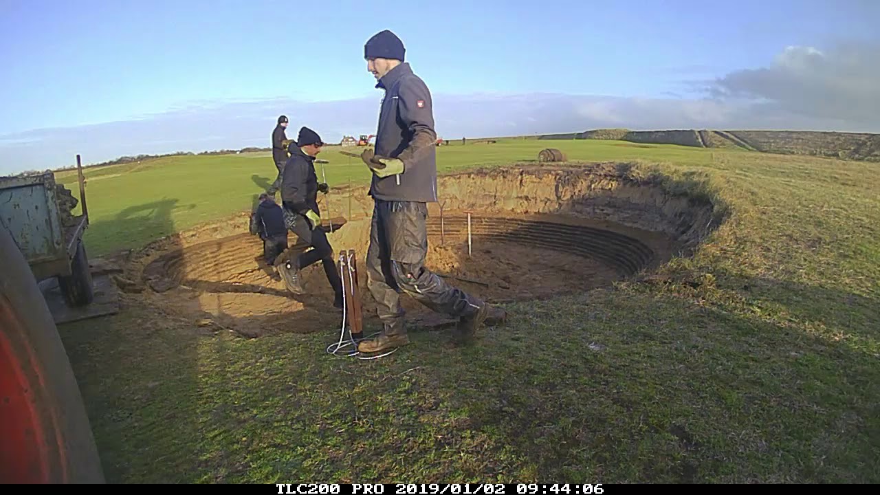 10th Bunker Time Lapse Royal Cinque Ports Golf Club