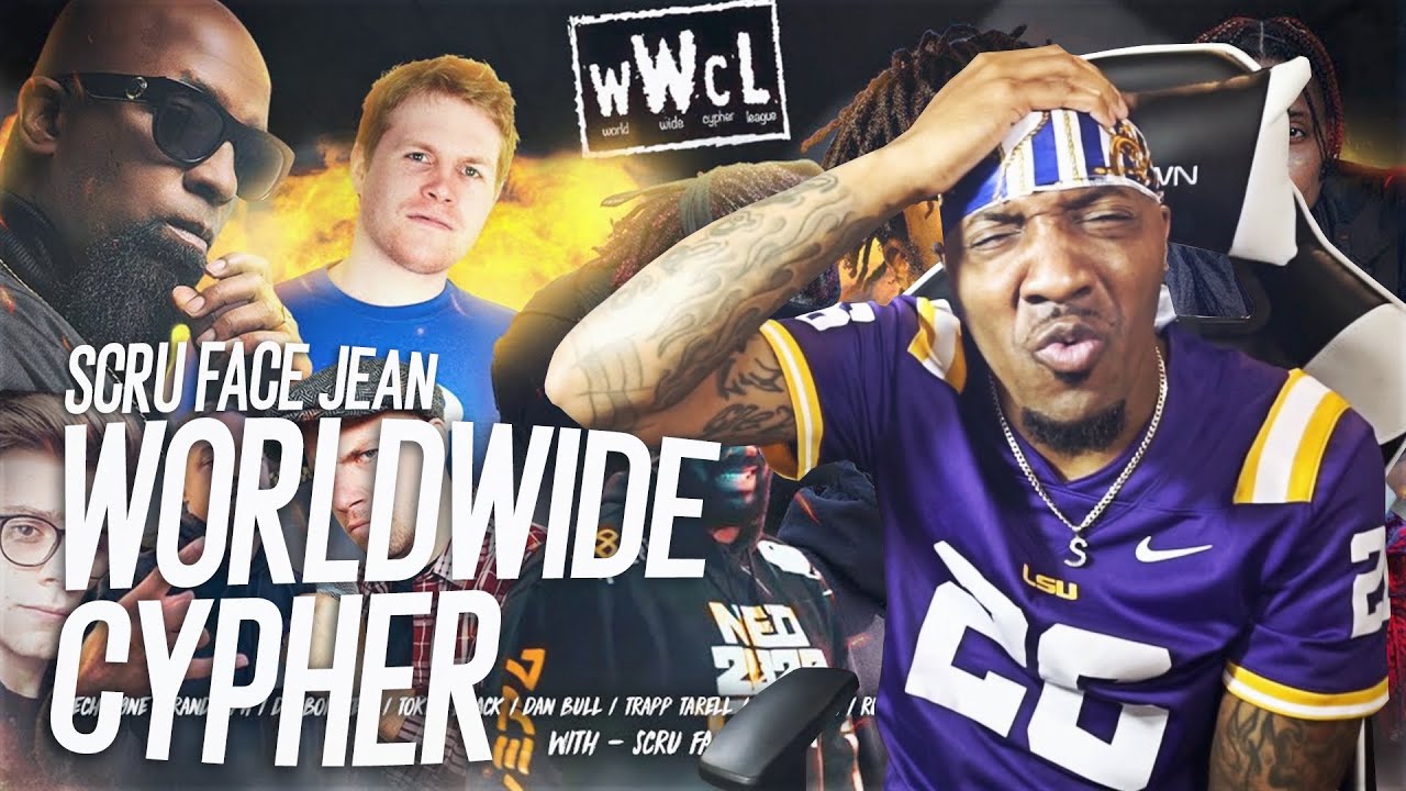 Worldwide Cypher - ScruFaceJean, Tech N9ne, VI Seconds, Samad Savage, Trapp Tarell + More (REACTION)