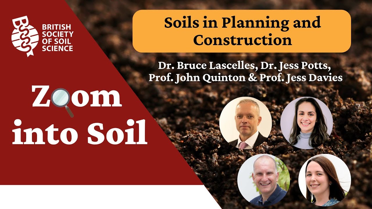 Zoom into Soil: Soils in Planning and Construction – where we are and where we need to be