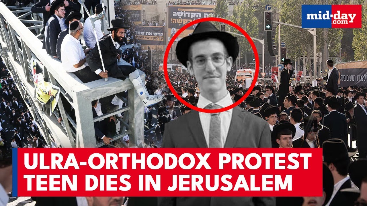 Massive Haredi Rally Erupts in Jerusalem; Teen’s Death Sparks Outrage