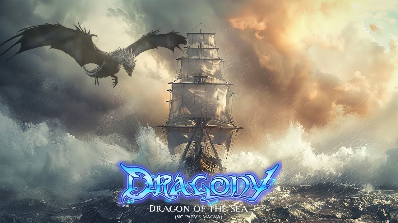 Dragony - Dragon Of The Sea (Sic Parvis Magna) (Official Lyric Video)