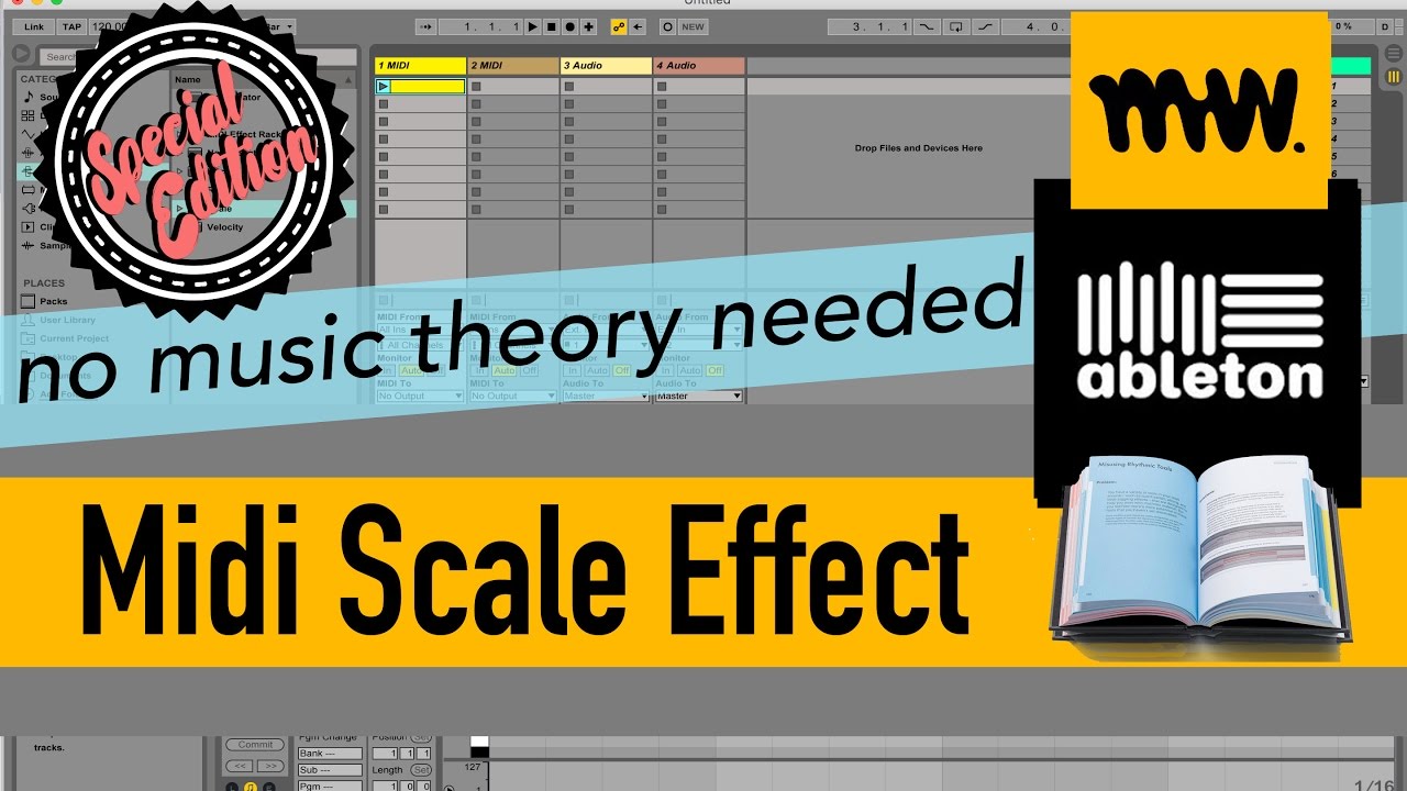 Midi Scale Effect - NO MUSIC THEORY NEEDED!