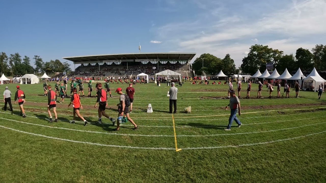 Tug of War Outdoor World Championships Day 1 Senior Mixed 580 Groups 3 and 4