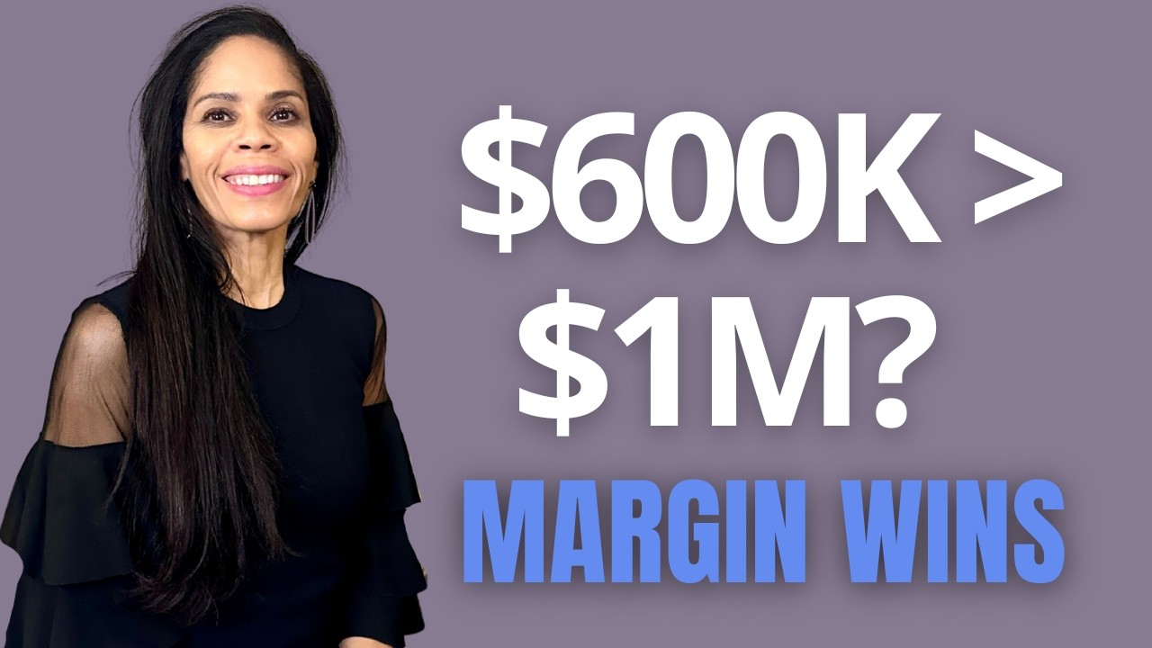 Beauty Brand Profit Margins: Why $600K Beats $1M #indiebeauty  #beautybusiness #entrepreneurship