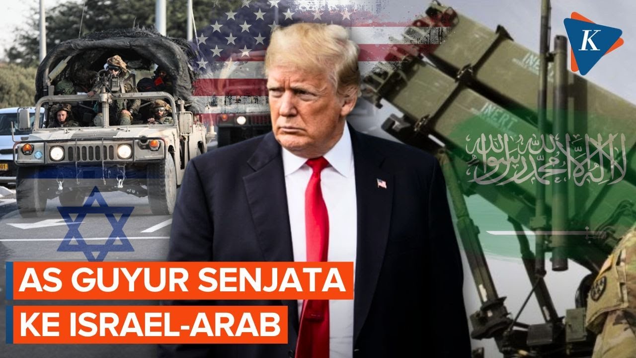 AS Gelontorkan Senjata Miliaran Dollar ke Israel dan Arab Saudi, Konflik Timur Tengah Makin Panas!
