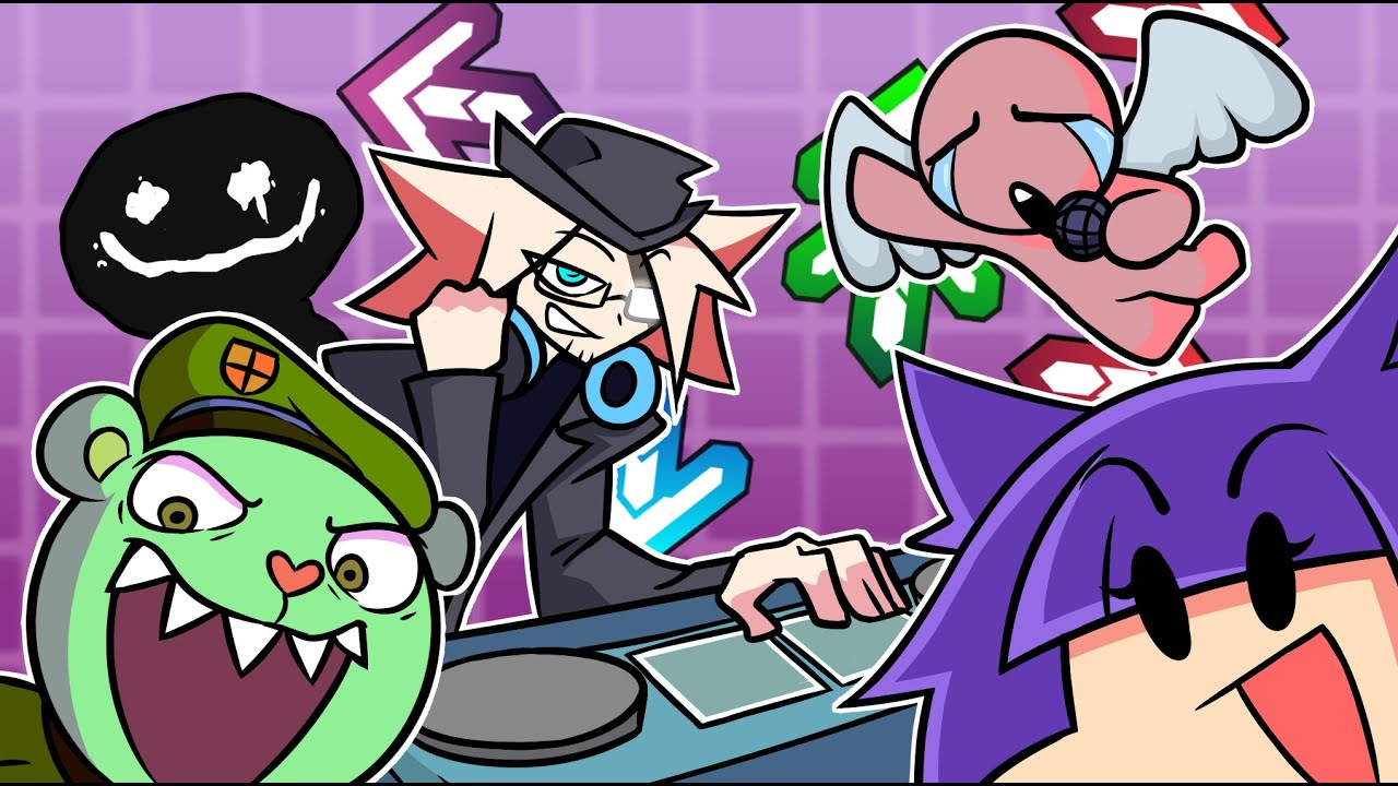 Rhythm Game Veteran vs. Camellia, Bob's Onslaught, & More! (Friday Night Funkin' Mods)