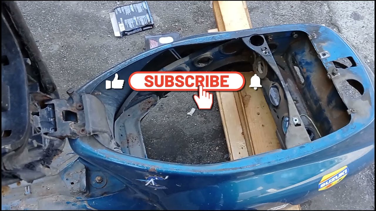 Piaggio Vespa et2 من خردة الى جديدة بعد عدة سنوات تعود الى الحياه من جديد