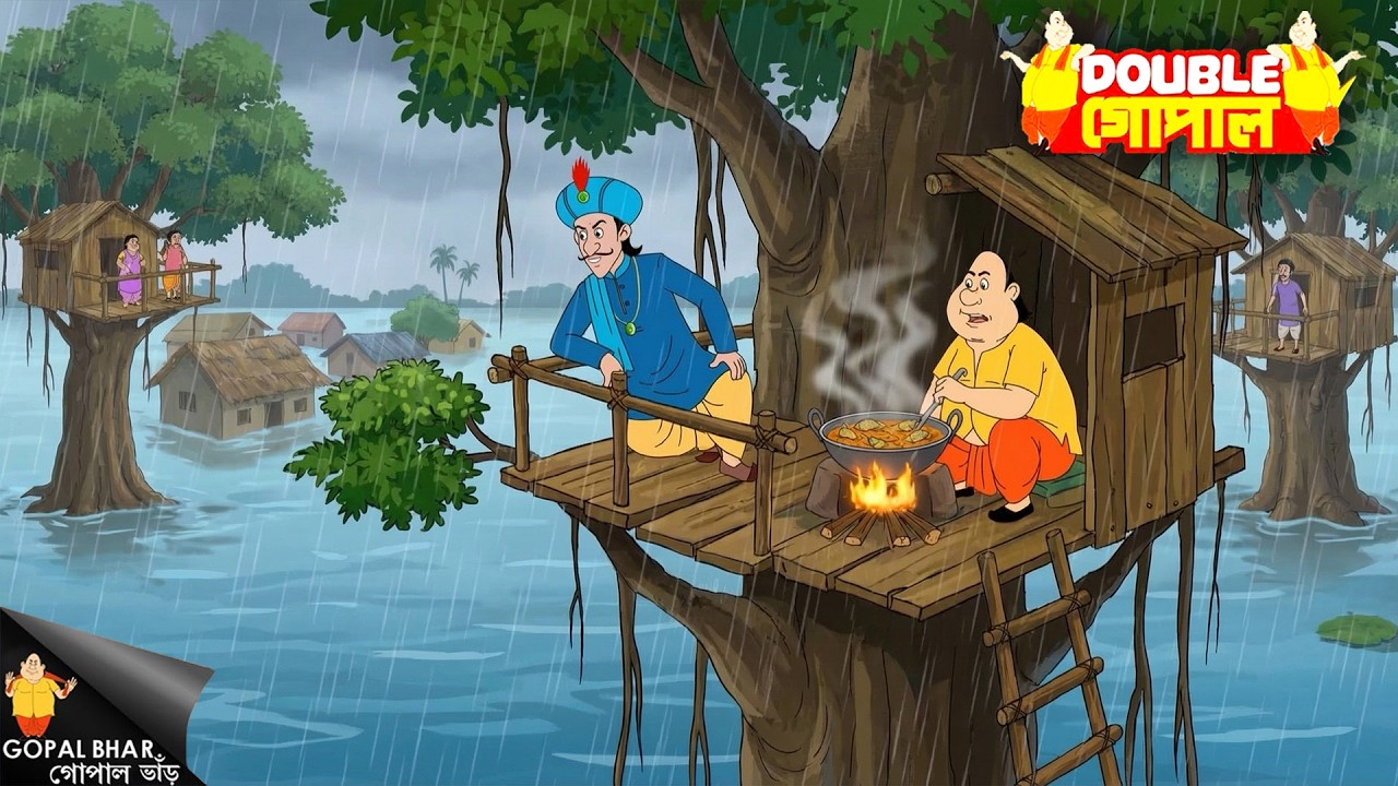 মহারাজ গোপাল দাদার ছাদে লুকিয়ে চোরদের ধরার জন্য জাল বিছিয়েছেন | Gopal Bhar| গোপাল ভর | New Episode