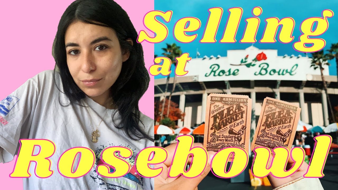 Selling At Rosebowl | Pop Up Market Vlog | Vintage Reseller  | Boutique Pop Up