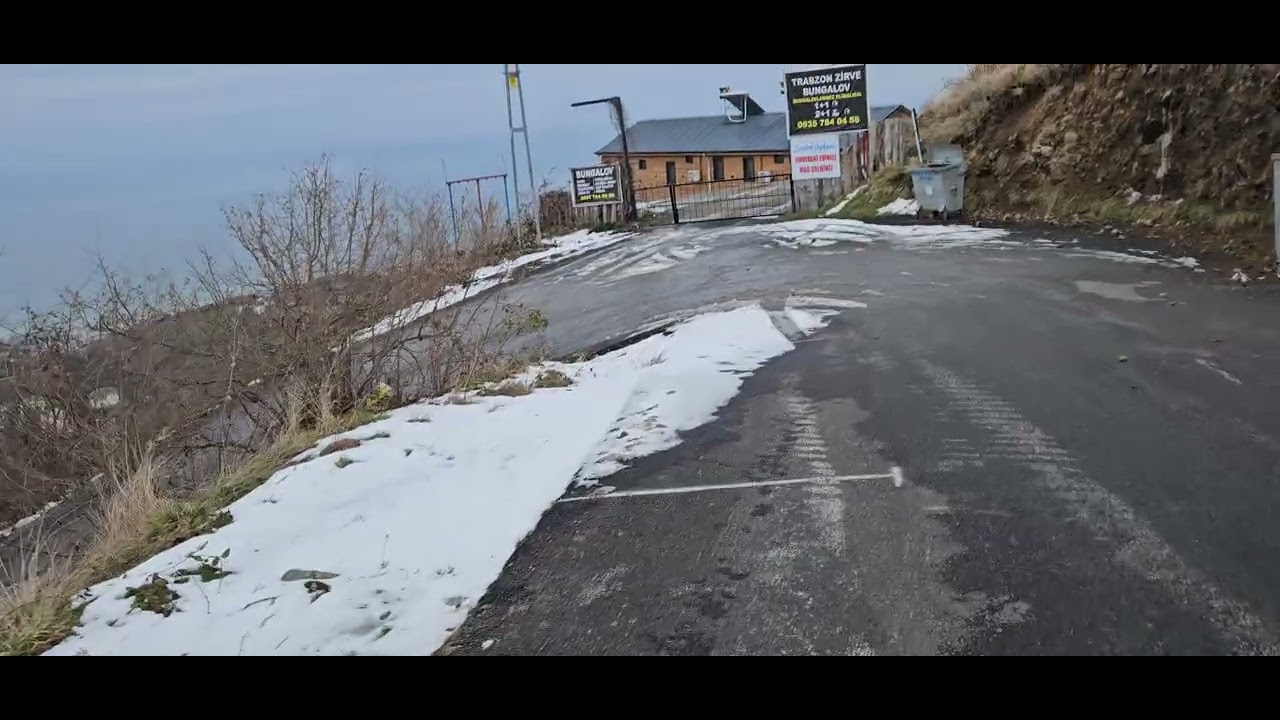 KARADENİZ. TRABZON  DAĞLARDAN GÖRÜNTÜLER. MANZARA. YAYLALAR