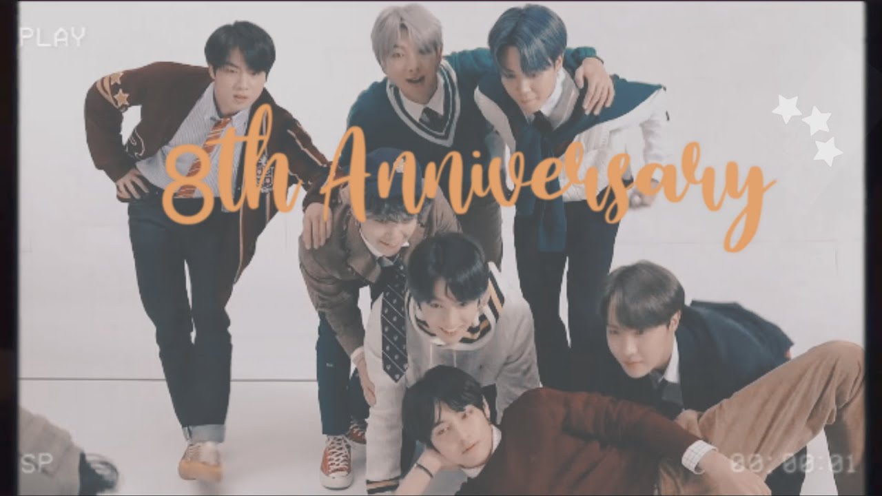 BTS -「8th Anniversary♡」