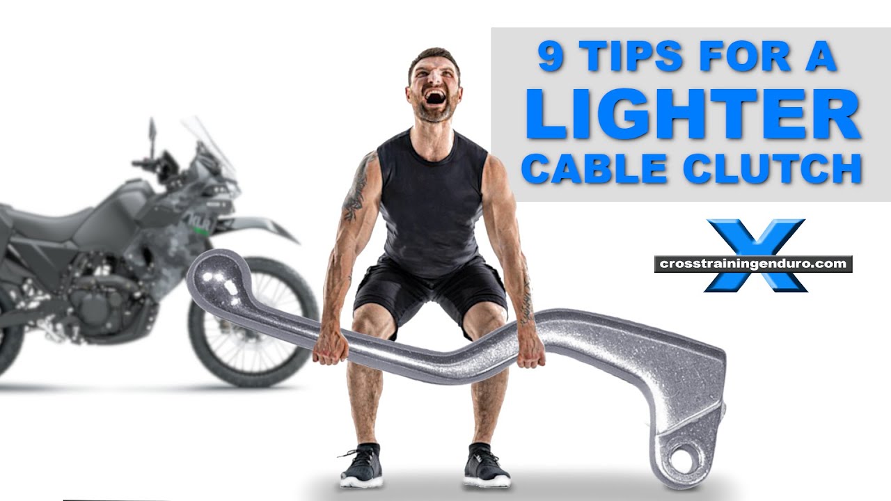 How to make your cable clutch lighter! DR650 example︱Cross Training Adventure