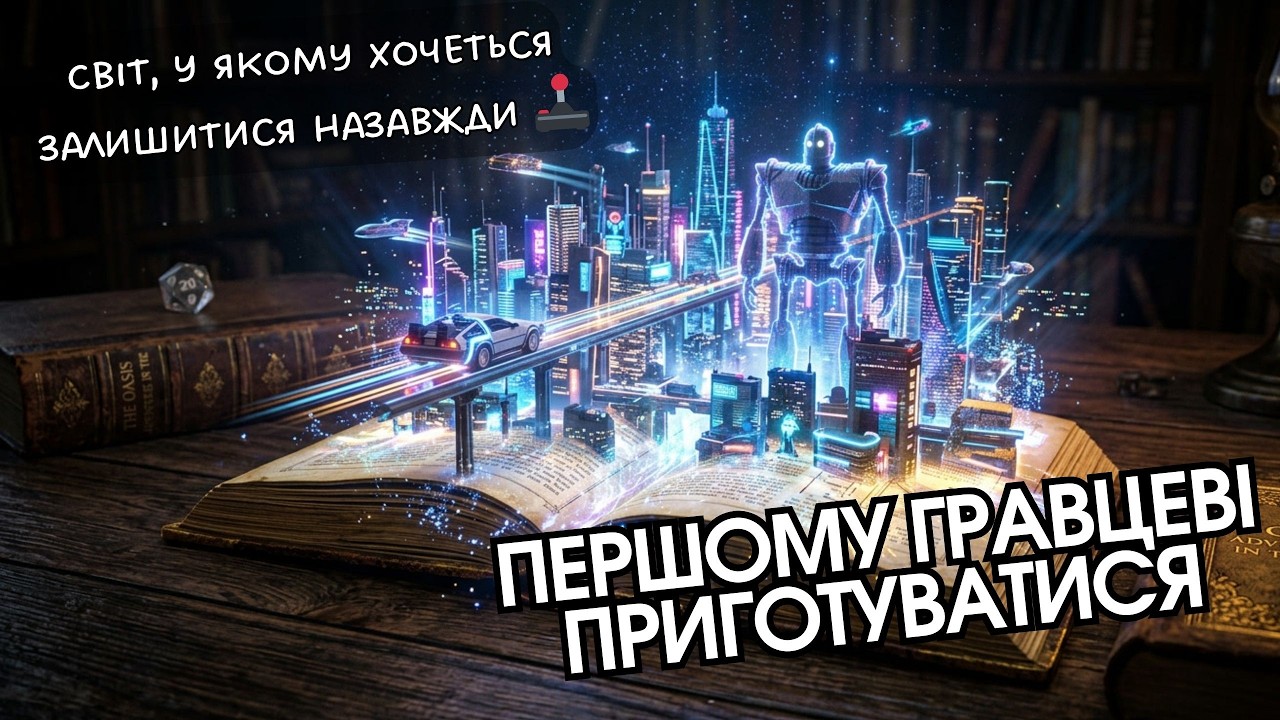 OASIS: Світ, у якому хочеться залишитися назавжди 🕹️