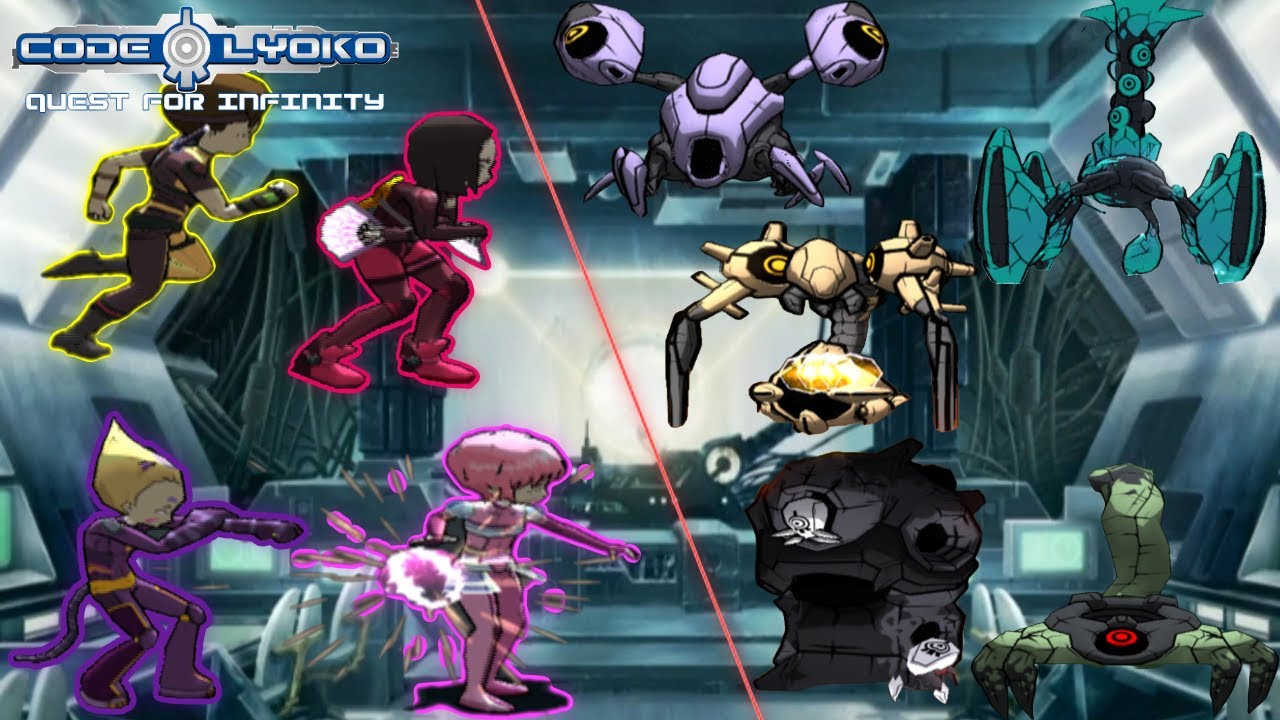 Code Lyoko: Quest for Infinity - All Bosses (MAX Power LW's)