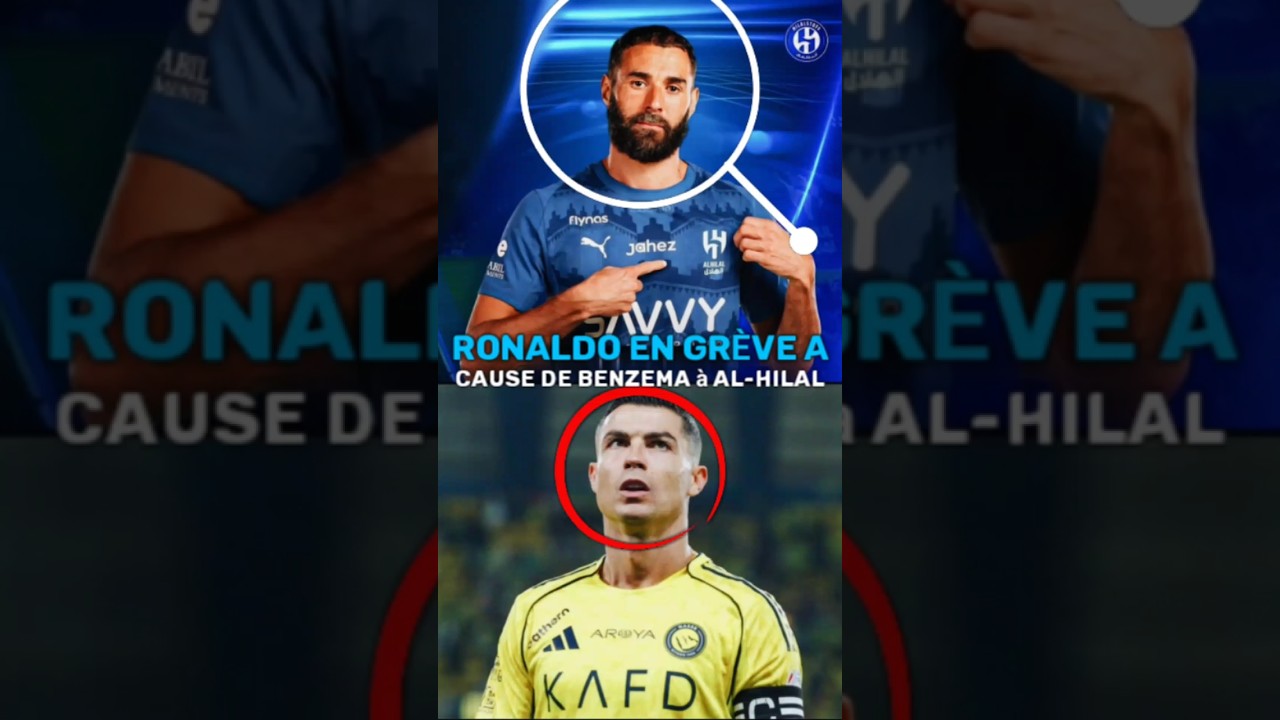 Ronaldo en GR&Egrave;VE 😅 #football #foot