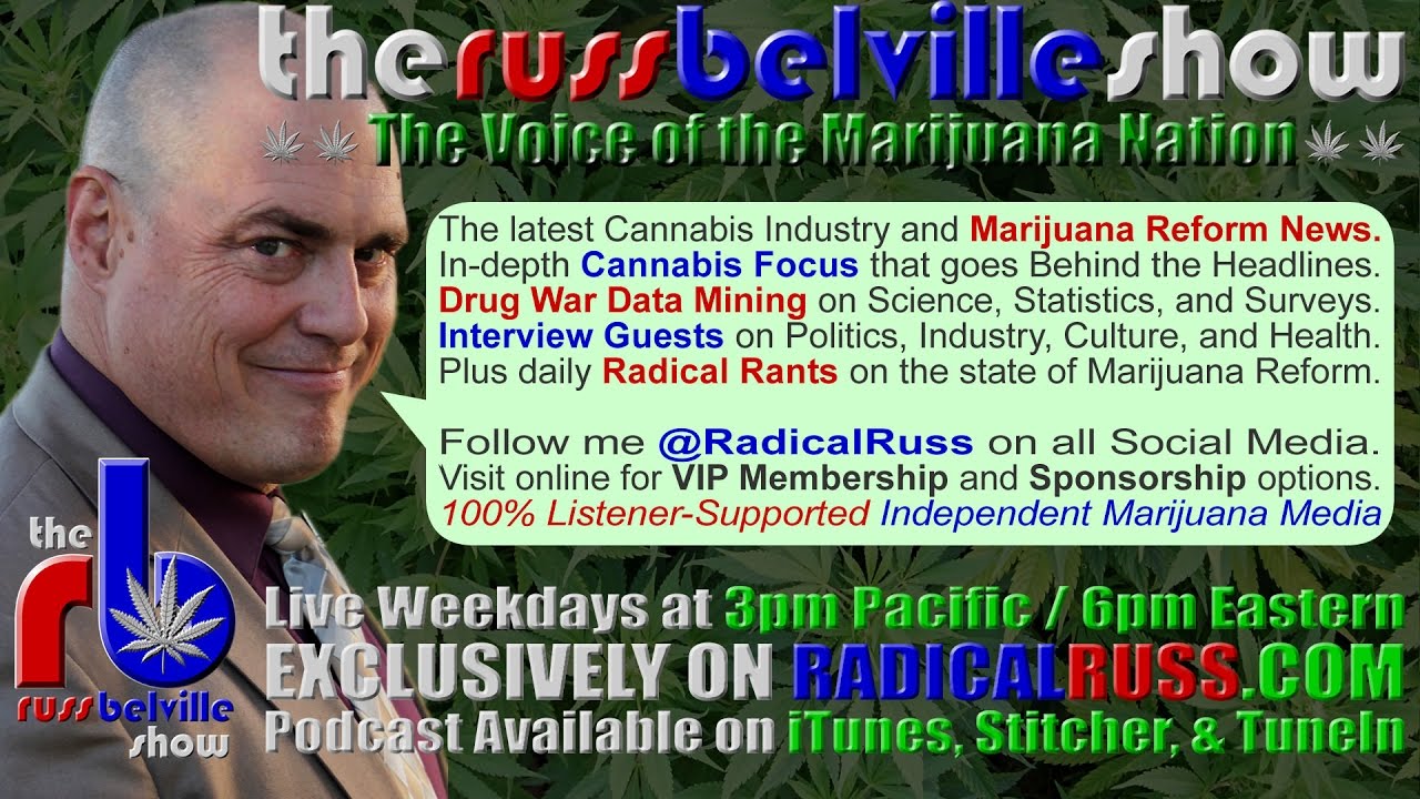 The Russ Belville Show #914 - How Google, Facebook, & Instagram Censor Marijuana Searches & Ads